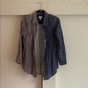 Urban Renewal Recycled Vintage Fabric Flannel